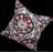 Southwestern Pillows Tassels Chenille Reversible Throw Pillow