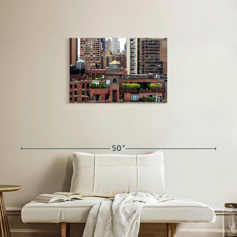 Lilie NYC Rooftop Garden, H 20 po x l 30 po