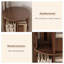 Bibliothèque standard en bois massif Nut-Brown-256717888