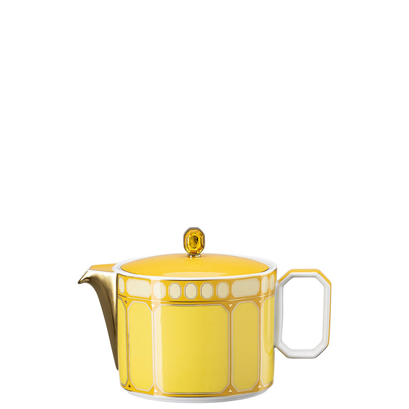 Devizes - Tea Pot Large, 25 oz, Yellow
