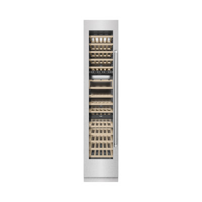 ZLINE 18 in. 9.0 cu. ft. Triple Zone 68 Bottle Hinge Column Wine Cooler