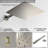 High Pressure Rainfall Shower System With Handheld Combo, Wall Mounted Shower Faucet Set With Rough-In Valve And Trim Kit, Cupc Certified For Water Hammer Prevention-114406167