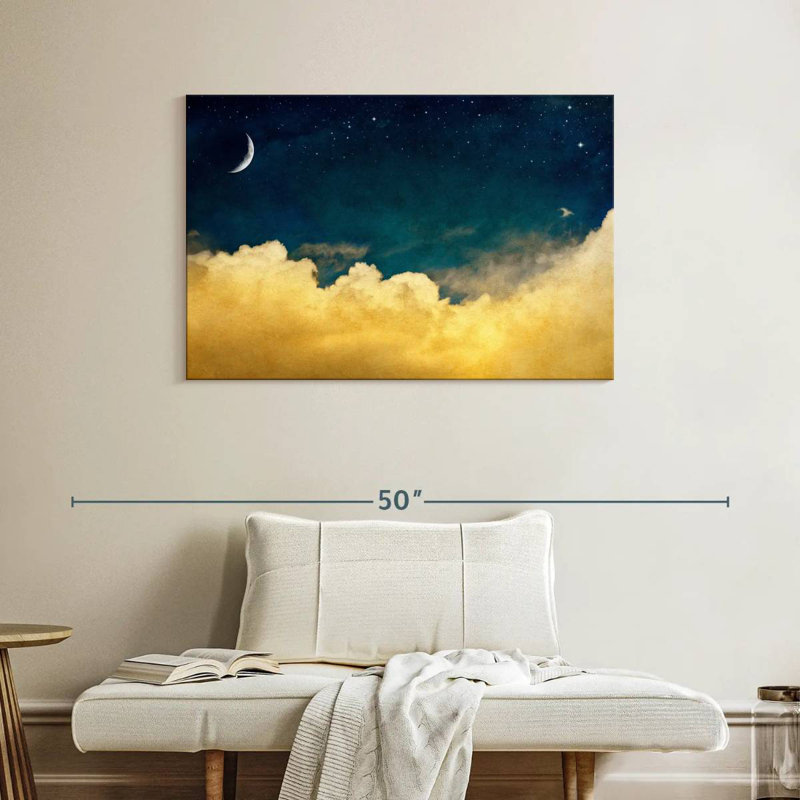 Alvord fantaisie ciel nocturne, H 26 po x l 39 po