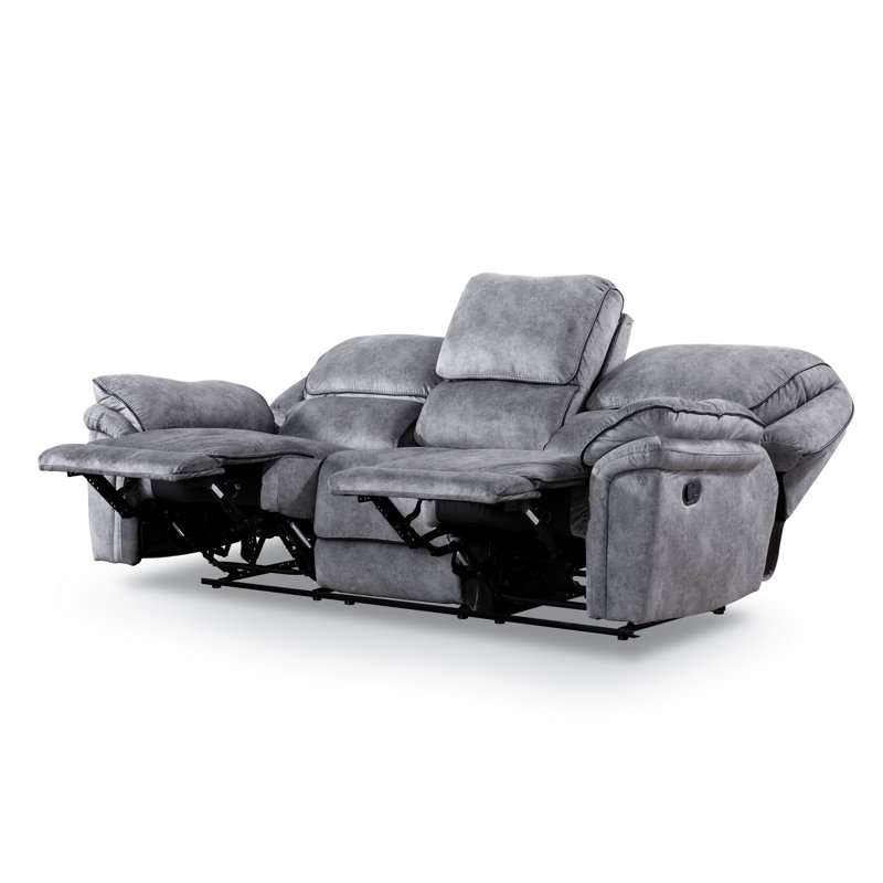 Ensemble de salon inclinable , 3 pièces: 1 causeuse, 1 canapé, 1 chaise