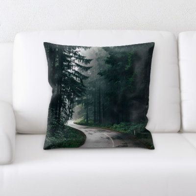 Portrait Style Photography Throw Pillow