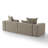 Boneless 2-Piece Upholstered Corduroy Modular Sectional Sofa – Fully Compressed, No Assembly Required-101043267