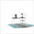 Versatile Reversible Workstation Desk With Shelf For Space Optimization
