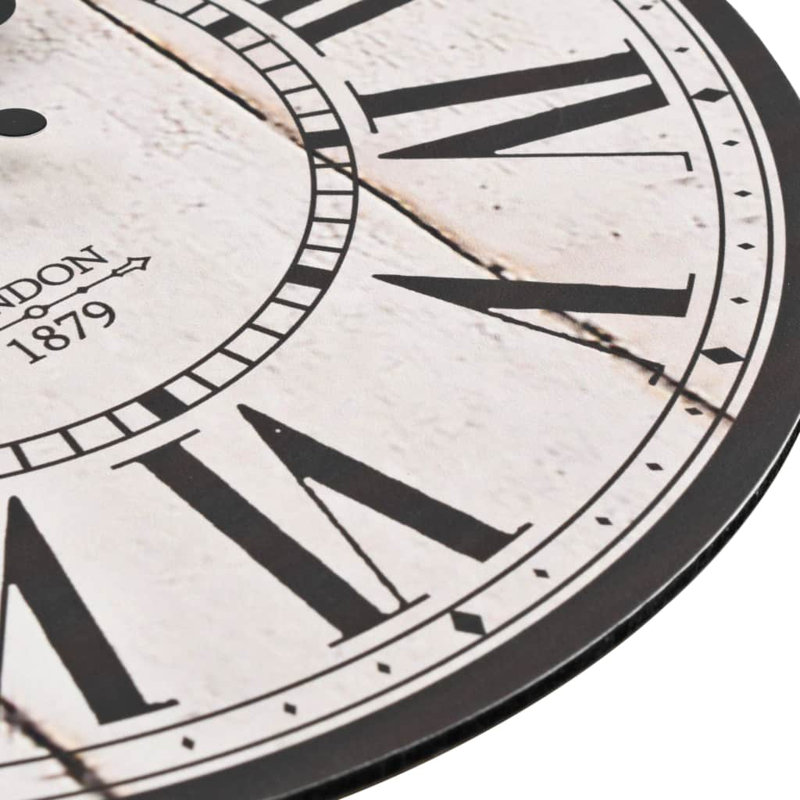 Cadiz Wood Wall Clock