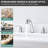 Widespread 2-handle Bathroom Faucet-101488290