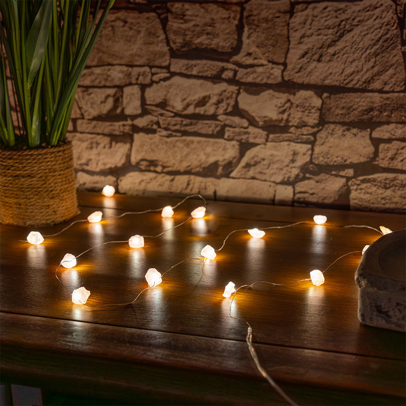 Shingadia 230cm LED Battery Powered 11 - Bulb Novelty String Light