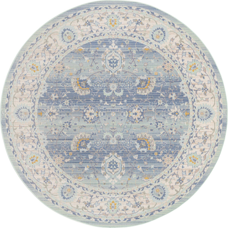 Marciel Oriental Indoor Rug, Round 3'3"