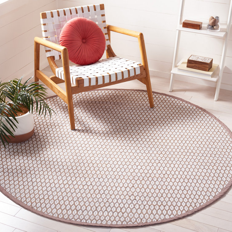 Modena Handwoven Cotton Geometric Area Rug