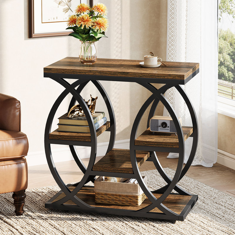 Pedestal End Table