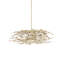 Maidenhair 5 - Light LED Semi Flush Mount