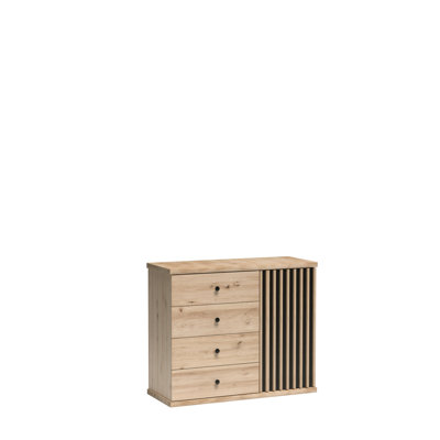 Blanche 101.6 Cm Wide 4 Drawer Sideboard