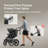 Adjustable Handlebar All-Terrain Frame Jogging Stroller For Babies & Toddlers-123068294