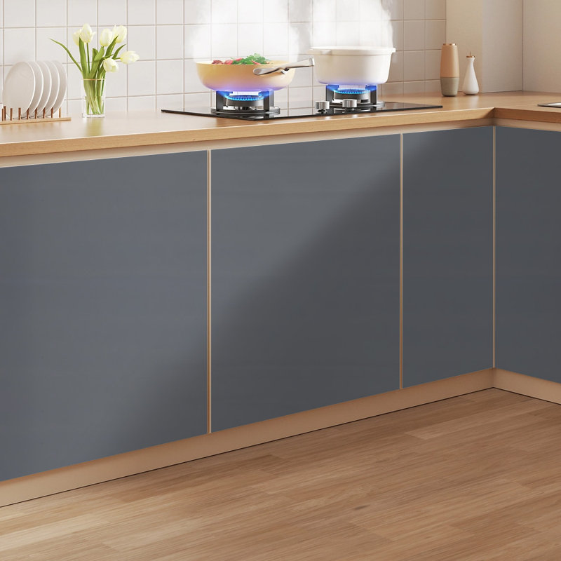 3m x 61cm Wallpaper Tile, Dark Grey