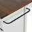 Durarte 53.5"W Kitchen Island, Locking Wheels, Drop Leaf-1784706918-1773416309