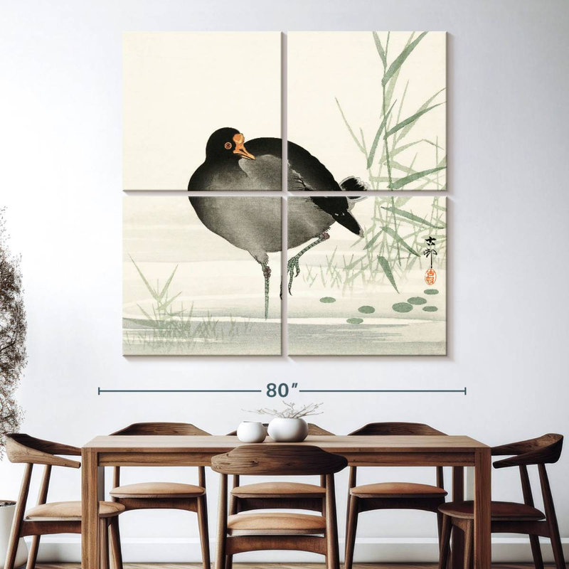 Brampt Moorhen, 74" H x 74" W