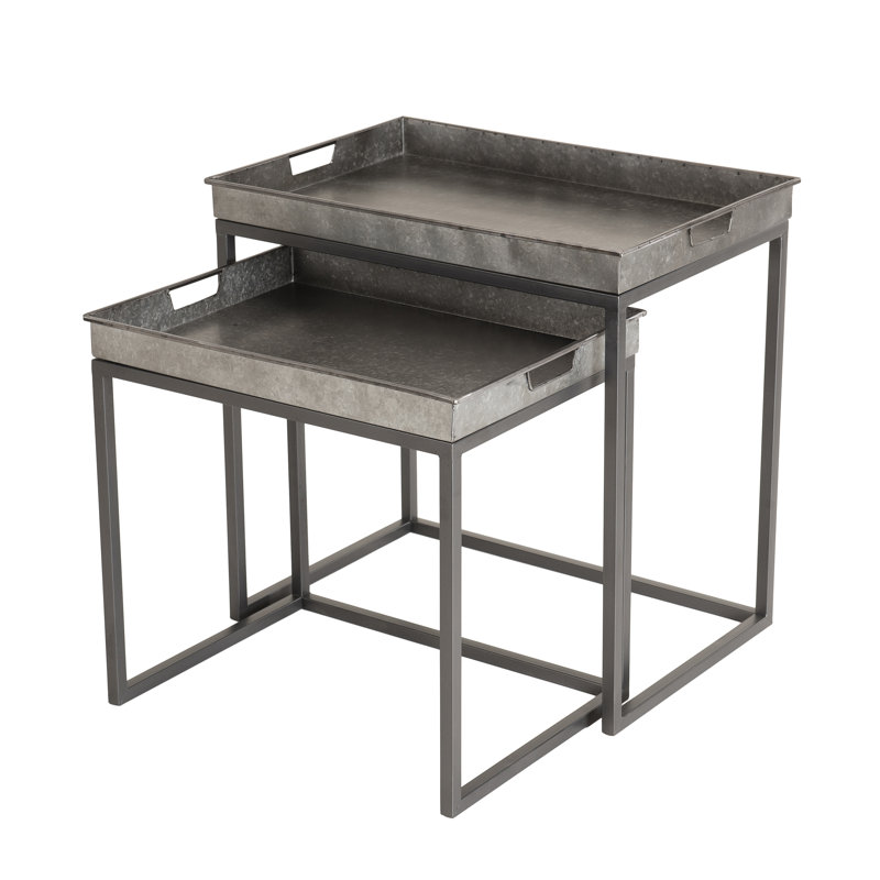 SandpiperCove Tray Top Frame Nesting Tables