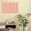 «Christmaspatternno32 Playful Retro Vintage Christmas Tree Winter Landscape», reproduction d'art mural-129718543
