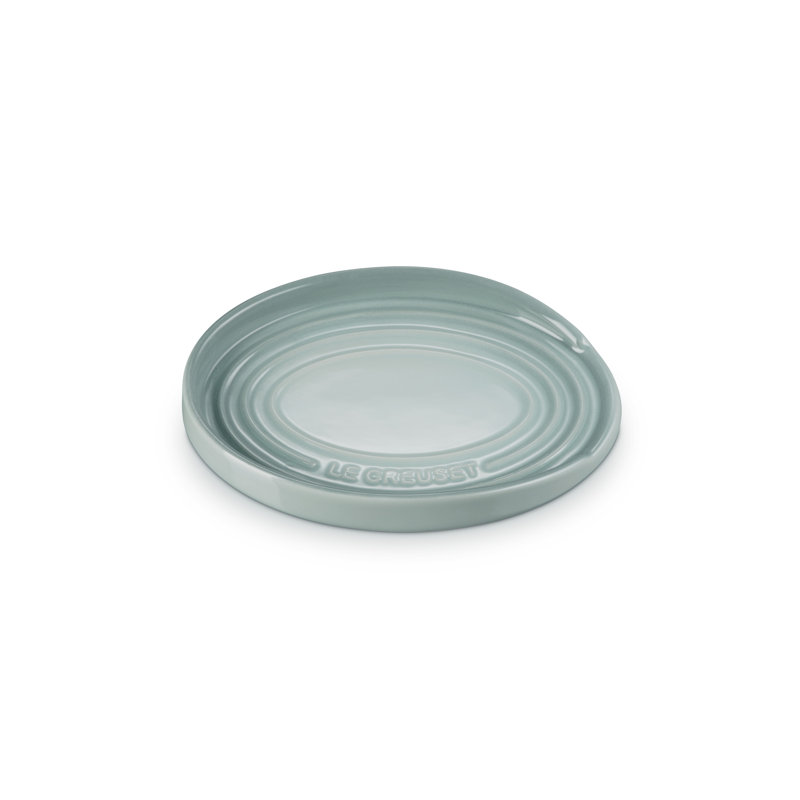 Le Creuset Stoneware Oval Spoon Rest, Sea Salt