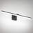 Mazdra LED 18W Black Bathroom Vanity Light Bar,  High Transmittance and Dimmable 1-Light 5500K with Rotatable-250936545-250936547