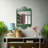 Scalloped Lacquered Mirror-1096032821