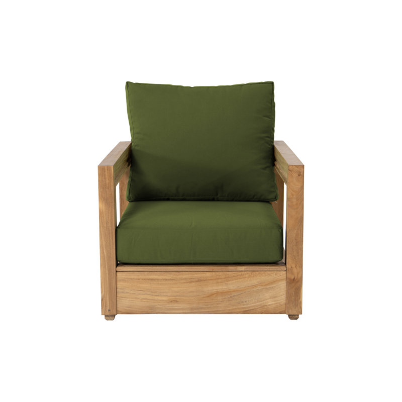 Chatsworth 7 Piece Deluxe Seating Group With 36" Chat Table, Fern
