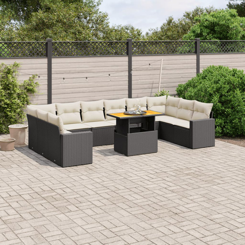 Ensemble de canapé de jardin Vidaxl