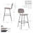 Camargo 29.52" Bar Stool-766396160