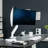 VIVO White Single Pneumatic Monitor Desk Mount (STAND-V101G1W)