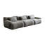 Modern Minimalist 3 gris compressé, confortable avec une éponge haute densité 33D pour la chambre à coucher, l'espace, le tissu, un canapé modulaire quadruple de protection en gris, un design de chambre à coucher, une éponge, un emballage de qualité-121361851