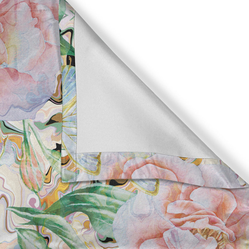 Semi Sheer Curtain Pair