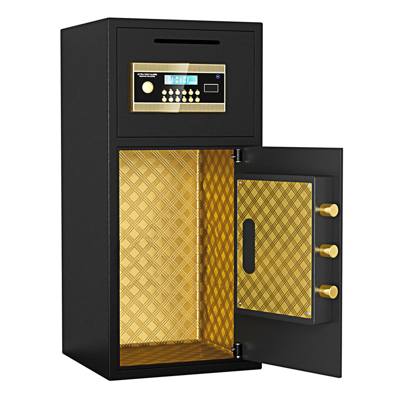 Large Double-Door Coin-Operated Safe
