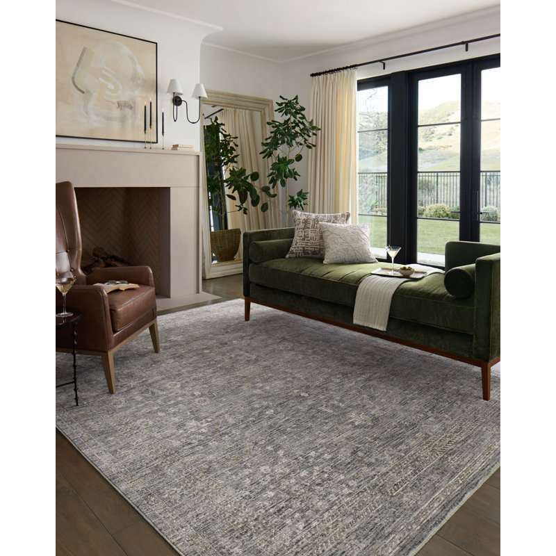 Kahmel Oriental Indoor Rug, Square 1'6"