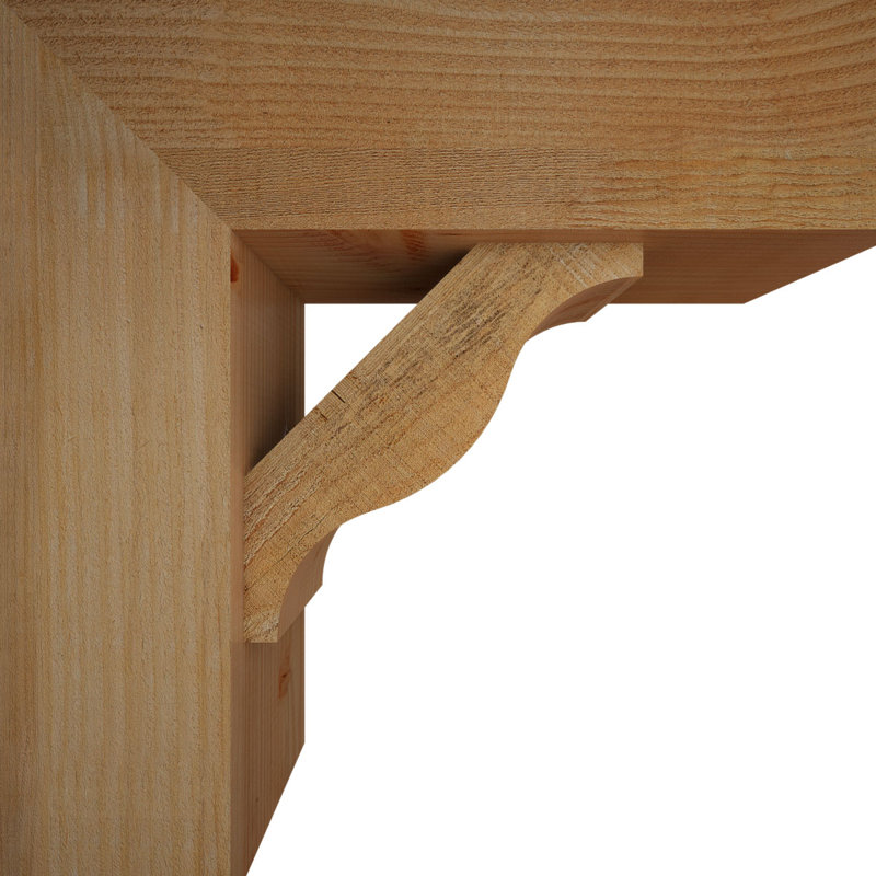 Support Funston Block avec support décalé, 22 X 22, Sapin Douglas de l 8 po (scié brut)