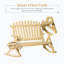 Chaise longue d'extérieur en bois Nogue