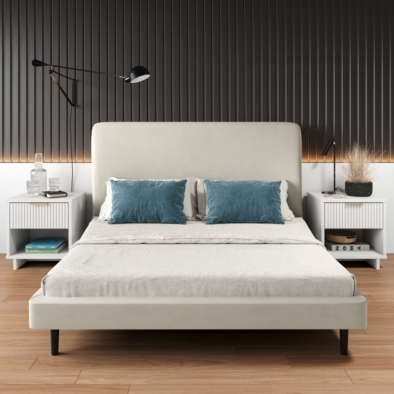 Laureli 18.11'' W Solid Wood Nightstand, Set of 2, White