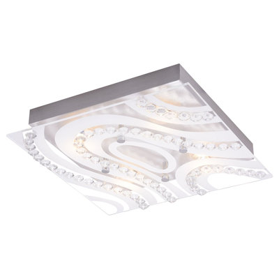 Medrano Glass LED Flush Mount