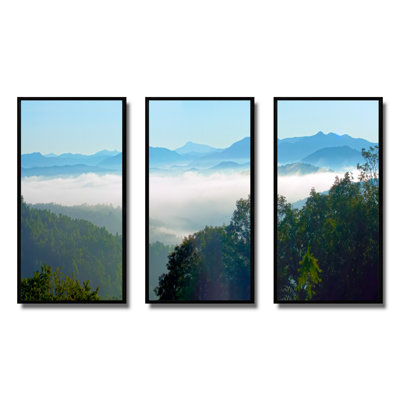 " Morning In Blue Ridge Parkway " 3 - Pieces