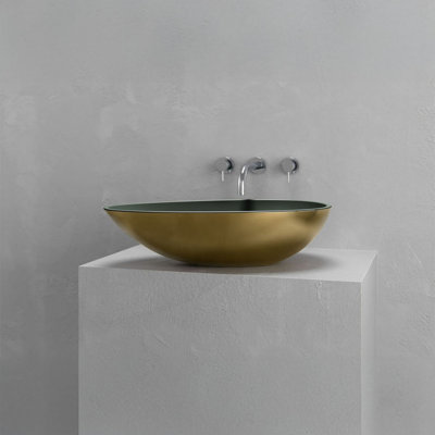 Vast Studio Round Vessel Sink – Modern Matte Finish, Countertop Bathroom Basin for Luxury Spa & Contemporary Homes