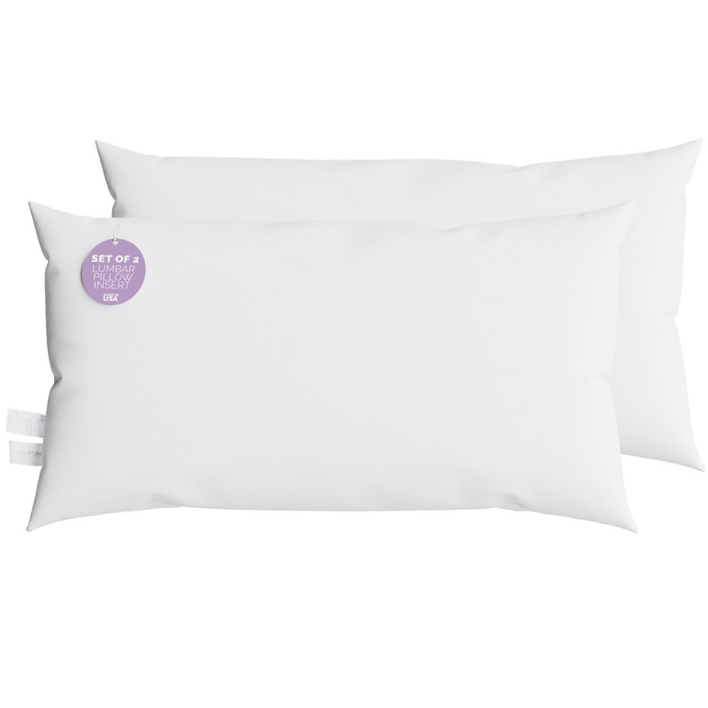 Coussin lombaire de forme rectangulaire Boudoir, H 16 po x l 20 po