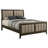 Clement Dark Cocoa 51-inch Queen Panel Bed