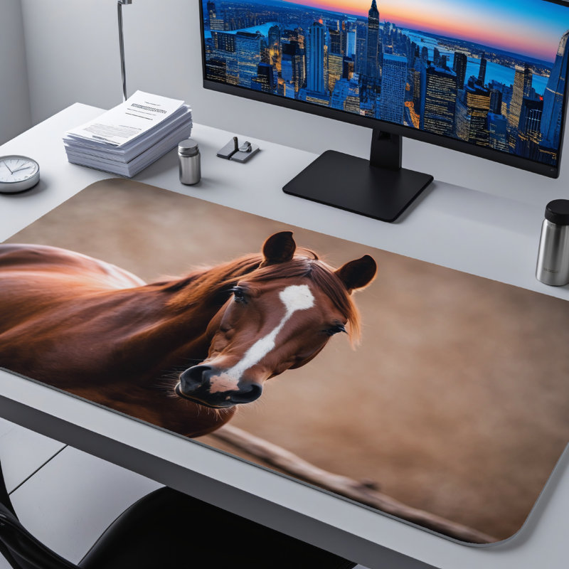 Polyester Desk Pad, 23.6x13.8