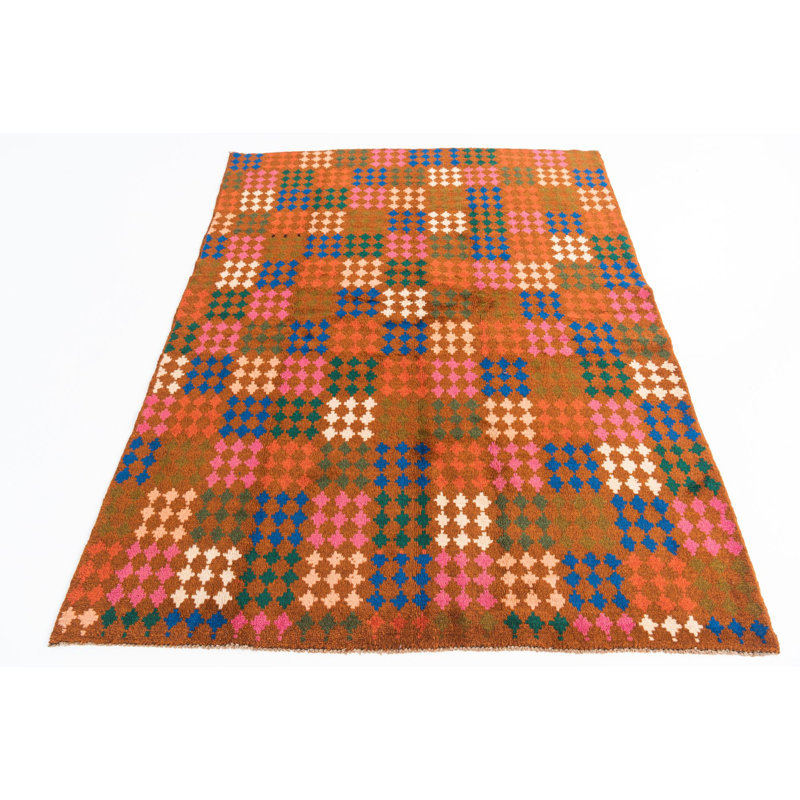 Tapis terre cuite Neela