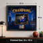OG Anunoby New York Knicks Game 4 - Cadre photo doré encadré avec cadre photo 22 x 18 po