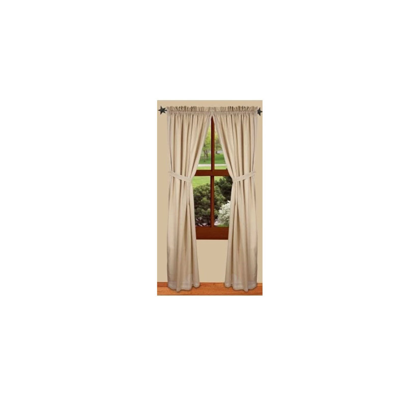     Paire de rideaux Criner, Avoine