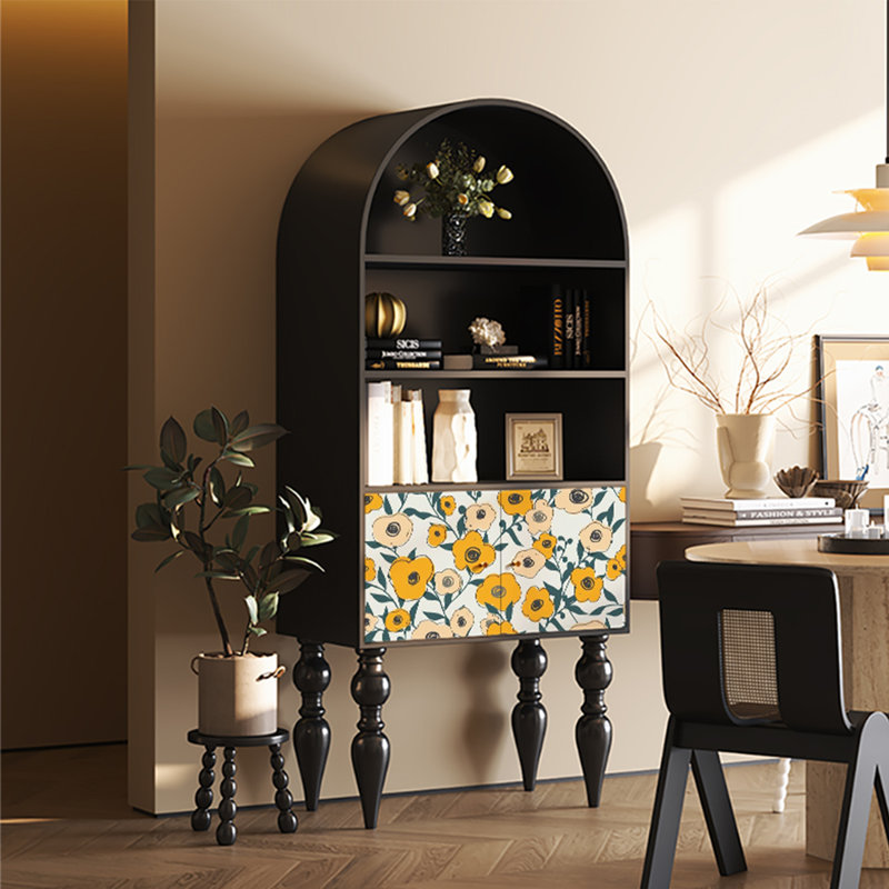 Modern French style multi-functional bookcase