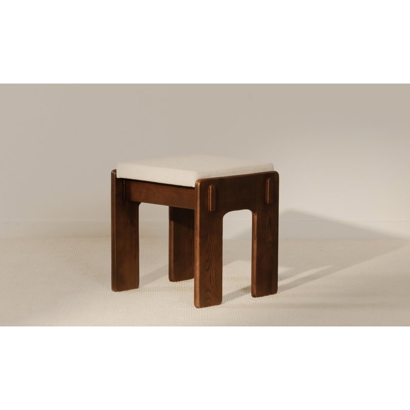Ashby Counter Stool Walnut Stained Ash Beige